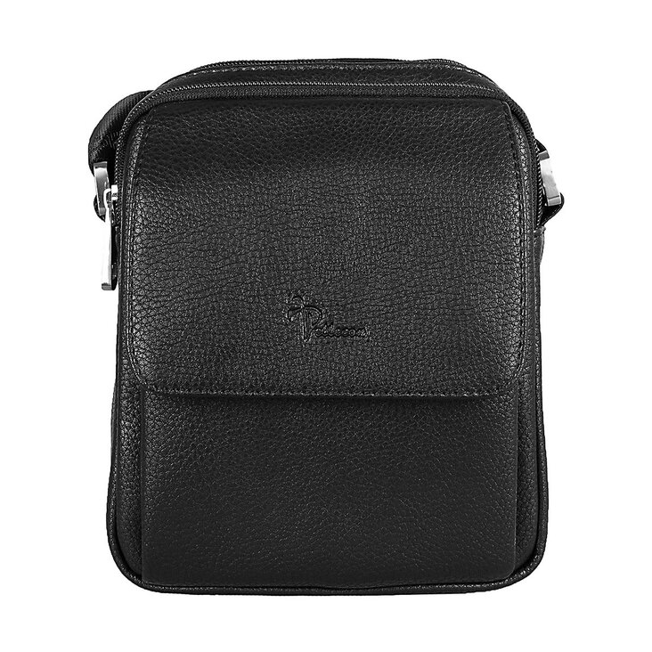 812-81434-1 Сумка мужская экокожа (Пеллекон) (черный/20*17*5/экокожа/PELLECON)