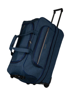 М-58 Сумка на колёсах St-wash синий (Синий/73*38*37/полиэстер)