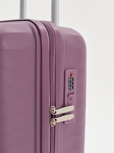 Чемодан Cancun-Purple (21) Фиолетовый (фиолетовый/37*58*23/полипропилен/S/2,7 кг/45 литров/L’case)