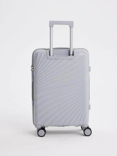 Чемодан Sochi-Grey (22) Серый (серый/38,5*60*23/полипропилен/S/3,0 кг/49 литров/L’case)