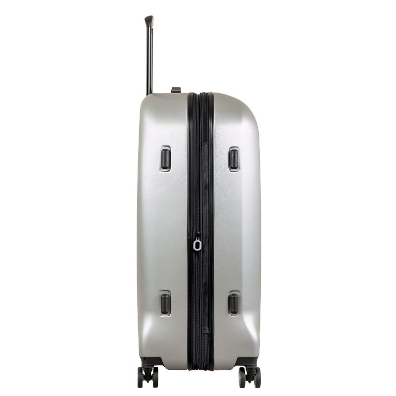 GM20075W28 (brushed silver) Чемодан-тележка Verage (серебряный/52*75*30/поликарбонат/L/4,0 кг/Verage)