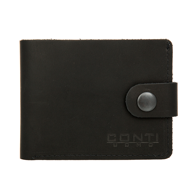12251 black Портмоне Conti UOMO (черный/11,5*9*2,5/натуральная кожа/Conti Uomo)