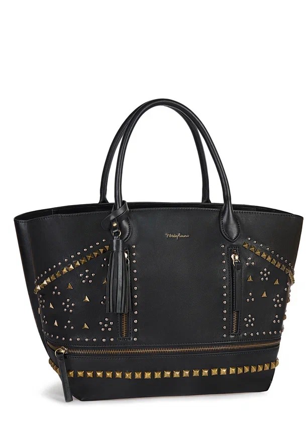 HL 31-176113 Сумка женская экокожа (чёрный) (Черный/43*18*26/Экокожа/Hogerland)