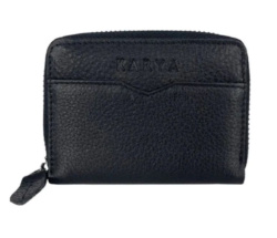 0043-45 Картхолдер натуральная кожа KARYA (Черный/11*8*2/натуральная кожа/KARYA)