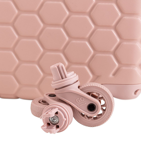 VAA5050M94268201 Чемодан 4-х колесный CARPISA (Розовый/42*60*27/поликарбонат/M/CARPISA)