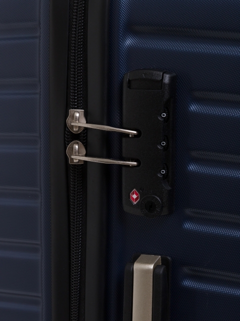 RB06C24NV Чемодан REDMOND ABC-пластик (Синий/67*46*27/АБС пластик/M)