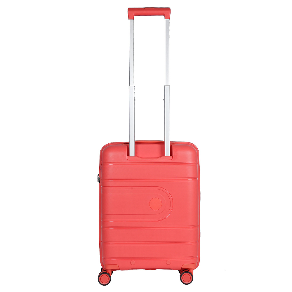 EN9520-20-44 Чемодан 4-х колесный 100% полипропилен  FABRETTI (коралловый/39*54*21/полипропилен/S/FABRETTI)