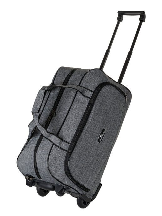 М-18 Сумка на колёсах катионик серый (Серый/50*29*28/катионик/NTL Continent)