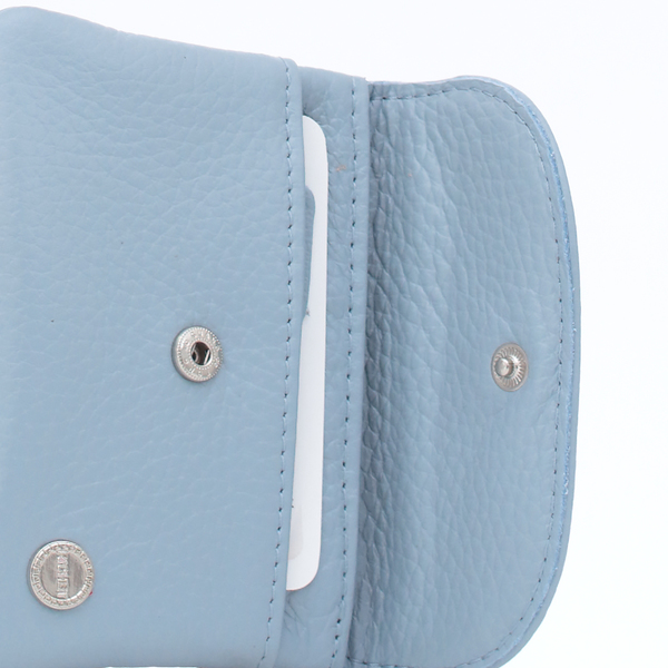 Ri-121KW Кошелек женский Голубой (Голубой/11*10*0,5/натуральная кожа/Richet)