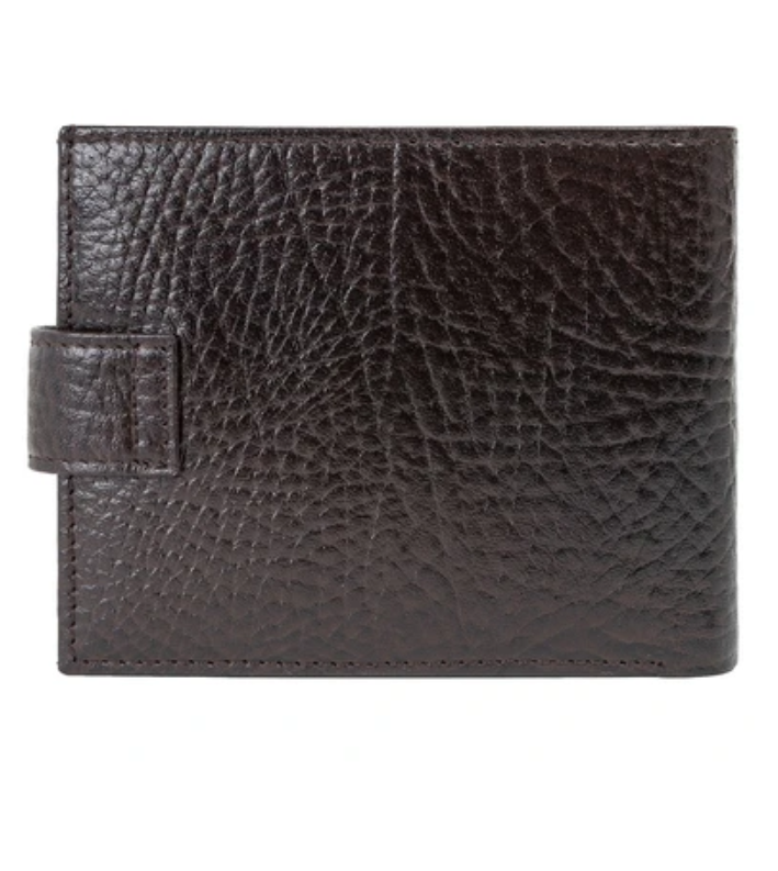 0980-04 Портмоне мужское натуральная кожа KARYA (Коричневый/11,5 см*9,5 см*1 см/натуральная кожа)