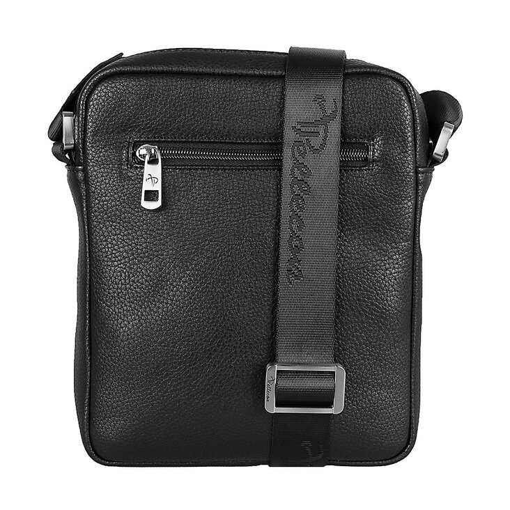 812-81435-1 Сумка мужская экокожа (Пеллекон) (черный/19,5*24*6/экокожа/PELLECON)