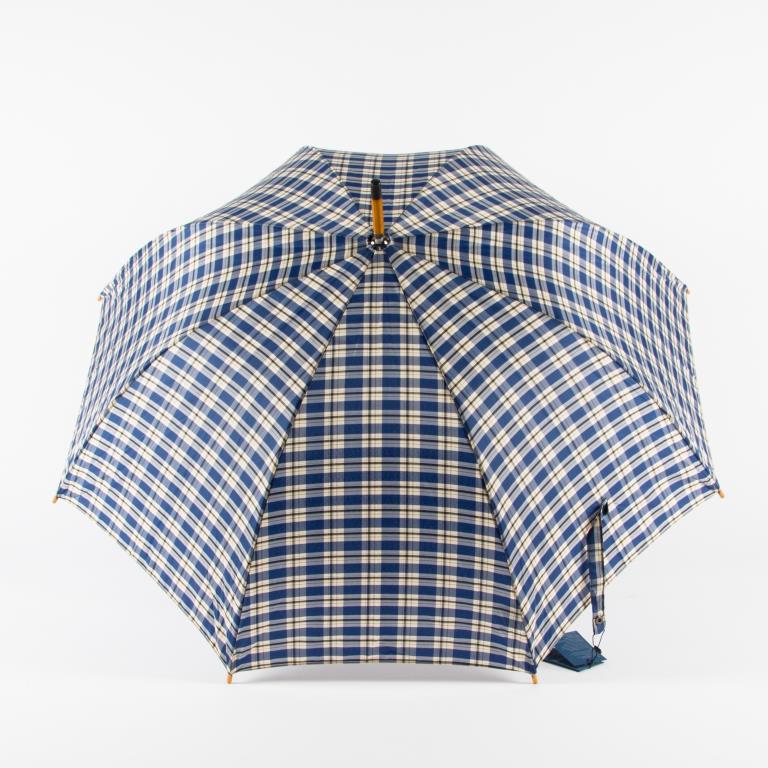 RT-41642 Зонт женский, трость, полуавтомат, дерев крюк (эпонж/Russian Look)