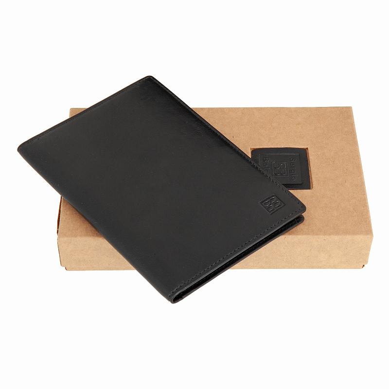 1423 (milano black) Обложка для автодокументов Sergio Belotti (черный/10,5*15*1,5/натуральная кожа/Sergio Belotti)