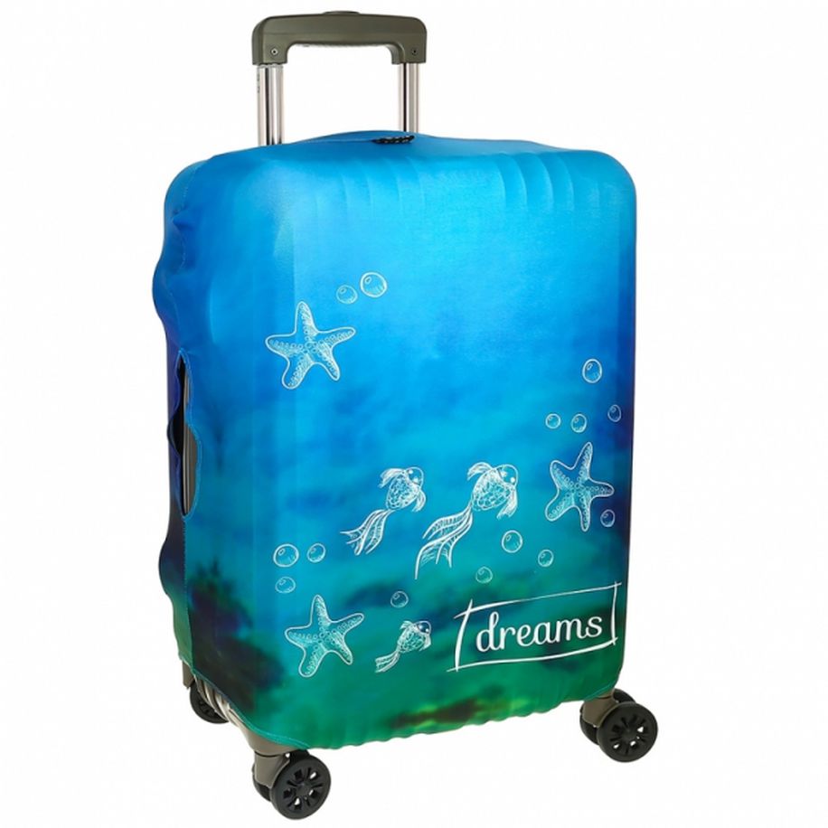 8003 чехол для чемодана (S) (мультиколор/бифлекс/S/VIP COLLECTION)