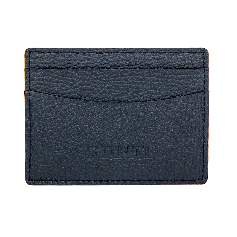 15-56 blue Картхолдер Conti UOMO (синий/11,5*8,5*0,5/натуральная кожа/Conti Uomo)