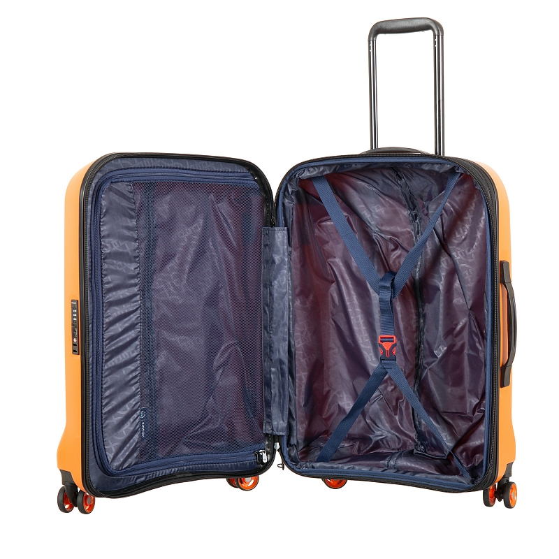 GM20075W24 (dark orange) Чемодан-тележка Verage (Оранжевый/46*67*26/поликарбонат/M/3,25 кг)