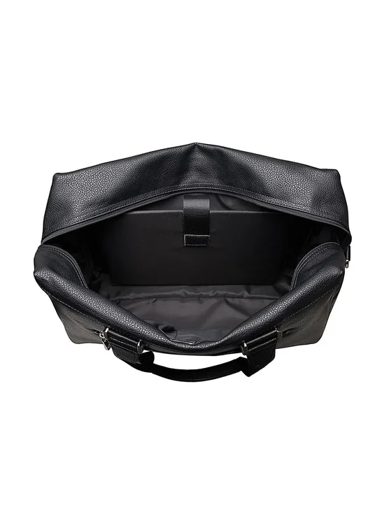 812-61381-1 Сумка дорожная экокожа  (Пеллекон) (черный/41*26*17/экокожа/PELLECON)