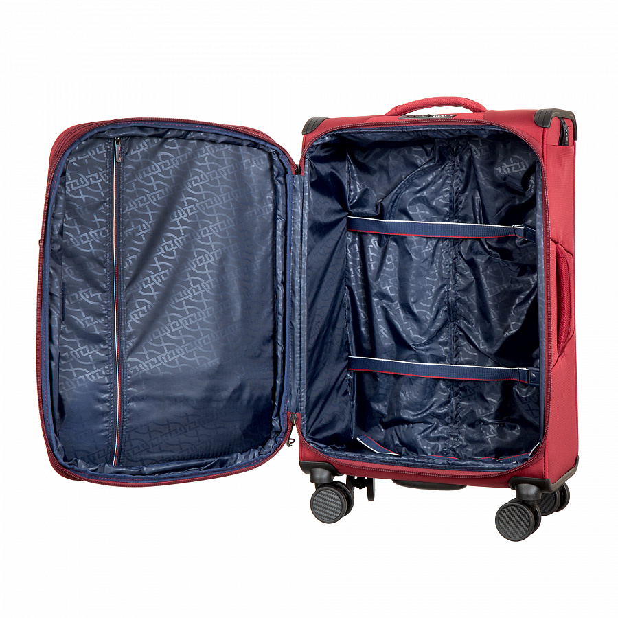 GM21002W24 (burgundy) Чемодан-тележка Verage (бордовый/43*68*26/полиэстер/M/3,2 кг/64 литра/Verage)