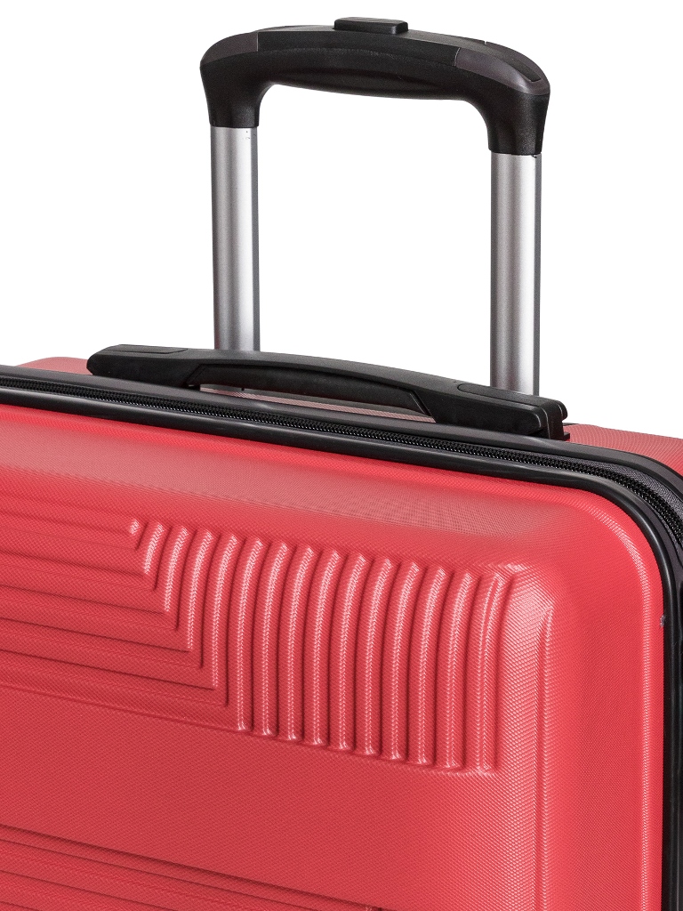 AB222120RD Чемодан REDMOND АБС-пластик (Красный/38*54*22/АБС пластик/S/2,7 кг/34 литра/Redmond)