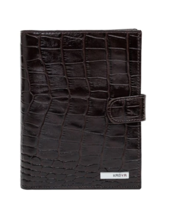 0913-57 Портмоне натуральная кожа KARYA (Коричневый/11*14*3/натуральная кожа/KARYA)