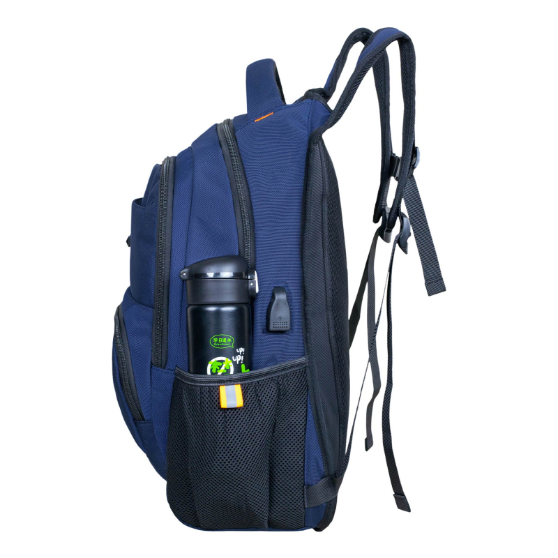 SH3298 синий Молодежный рюкзак MERLIN  (Синий/34*43*16/полиэстер/MERLIN)