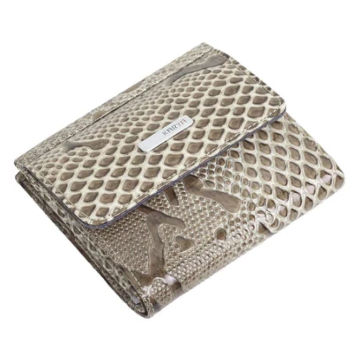 1066-011 Портмоне женское натуральная кожа KARYA (Бежевый/10*10*2/натуральная кожа)