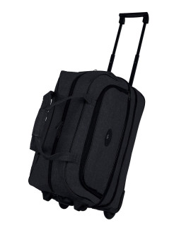 М-118 Сумка на колесах катионик черный (Черный/50*32*30/катионик/NTL Continent)