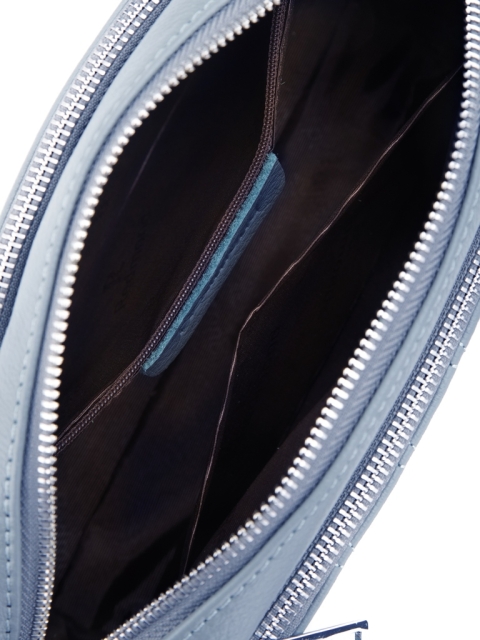 8370BL Сумка женская натуральная кожа синий (Синий/28*19*8/натуральная кожа/Redmond)