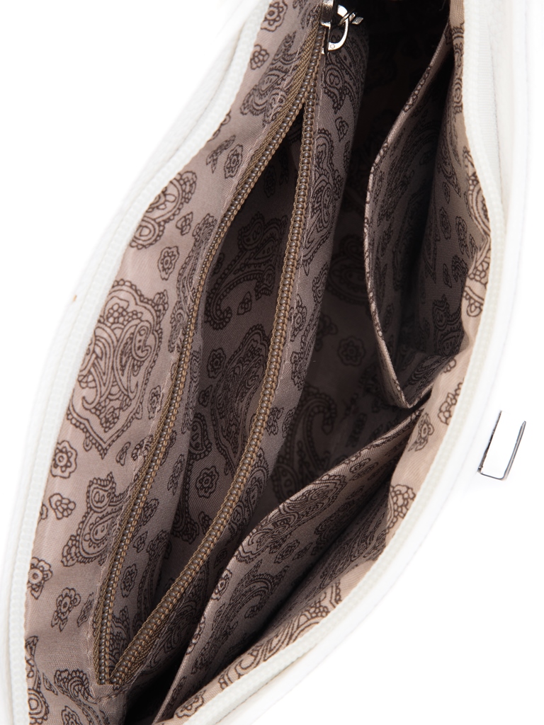 3862 Сумка женская (белый) (Белый/Экокожа/Redmond)