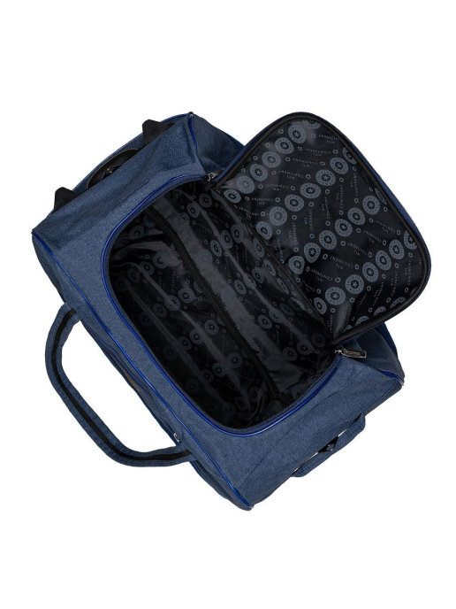 М-198 Сумка на колесах катионик синий (синий/54*32*32/катионик/NTL Continent)