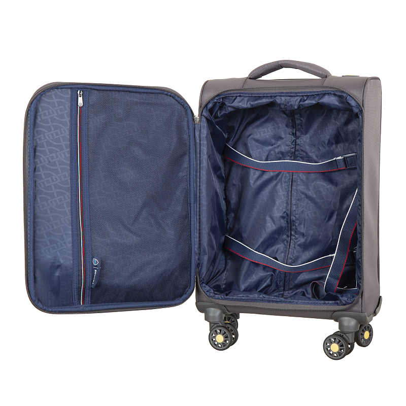 GM21042W18,5 (grey) Чемодан-тележка Verage (серый/35*55*20/полиэстер/S/Verage)