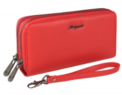 73007-105# Red Женский Клатч (Malgrado) (красный/19*9,5*3/натуральная кожа/Malgrado)