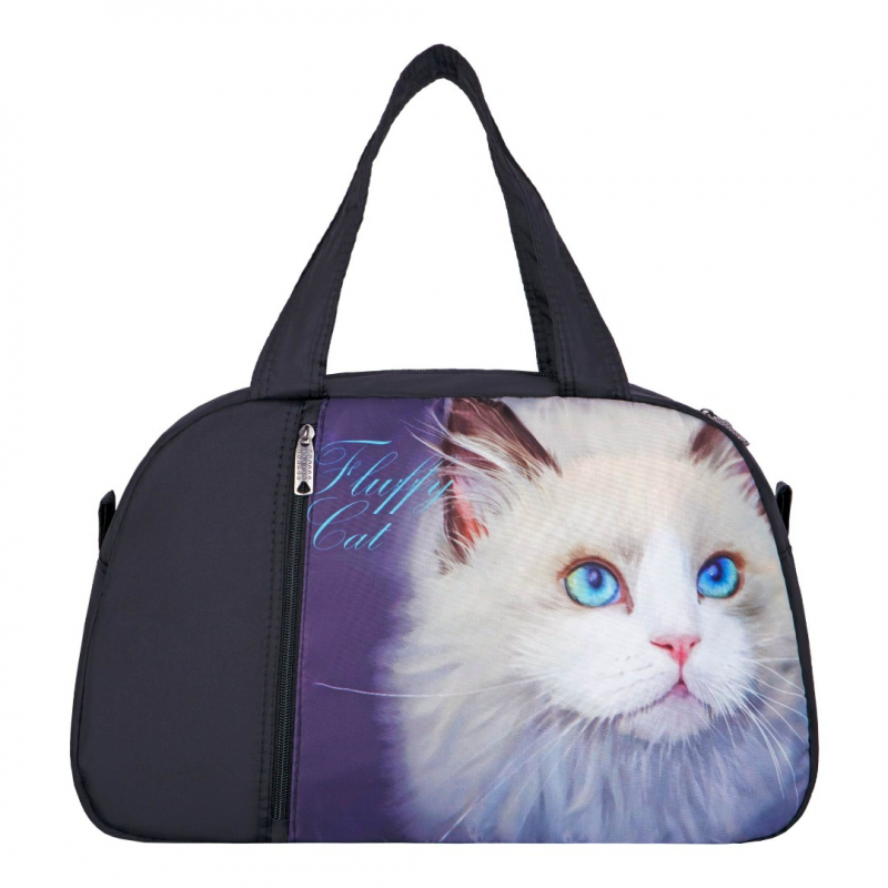 FM-17 Спортивная сумка ACROSS  (Черный/41*26*16/полиэстер/Across)