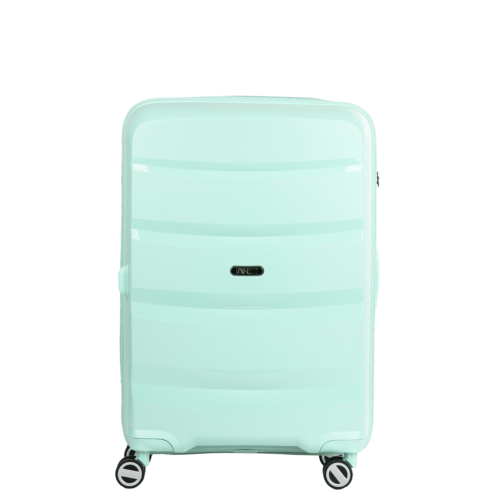 EN7520-24-11 FABRETTI Чемодан 4-х колесный 100% полипропилен (Мята/44*67*25/полипропилен/M/3,4 кг/FABRETTI)