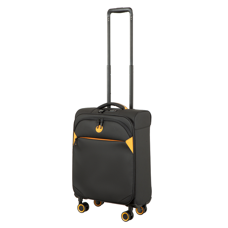 GM20077W18.5 black Чемодан-тележка (Verage) (черный/37*55*20/полиэстер 100*150D/S/Verage)