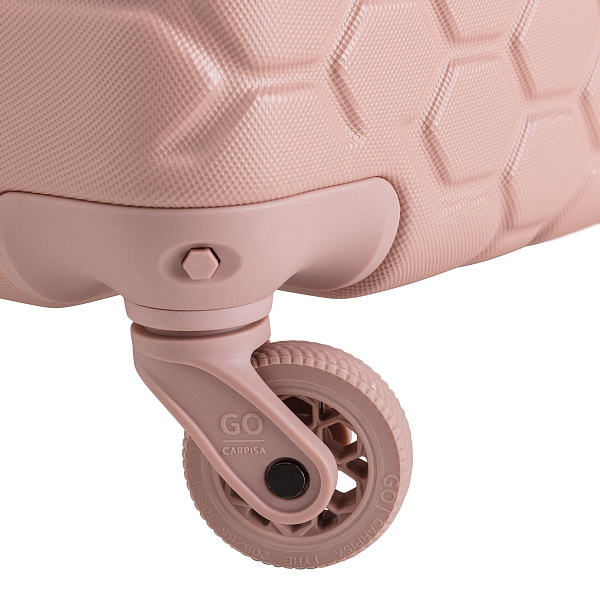 VAA5050M94268201 Чемодан 4-х колесный CARPISA (Розовый/42*60*27/поликарбонат/M/CARPISA)