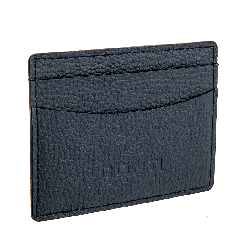 15-56 blue Картхолдер Conti UOMO (синий/11,5*8,5*0,5/натуральная кожа/Conti Uomo)