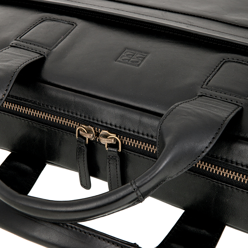 9992 (milano black) Бизнес-сумка Sergio Belotti (черный/37*31*7/натуральная кожа/Sergio Belotti)