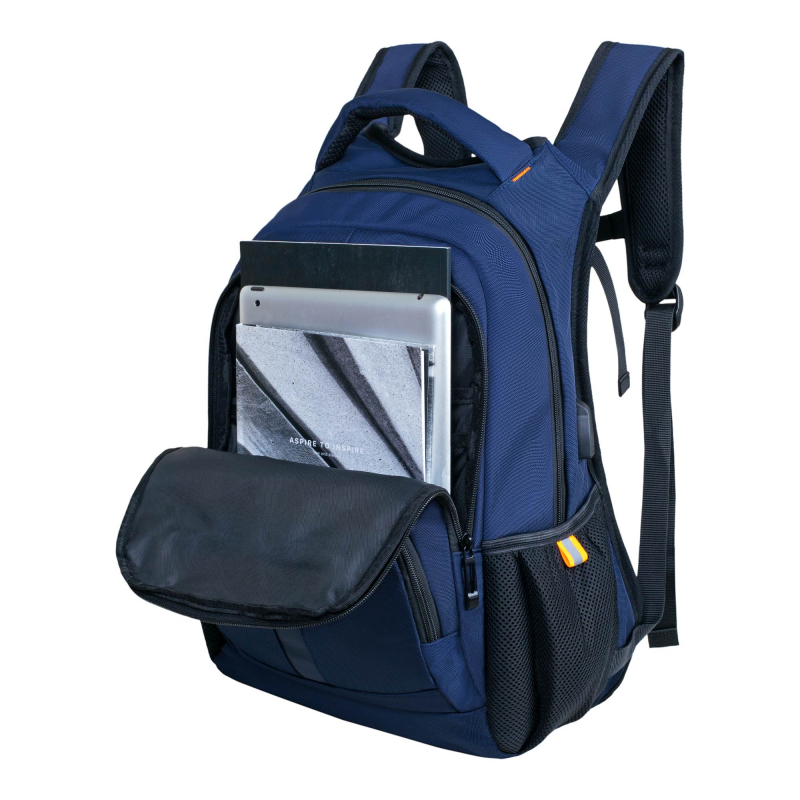 SH3298 синий Молодежный рюкзак MERLIN  (Синий/34*43*16/полиэстер/MERLIN)