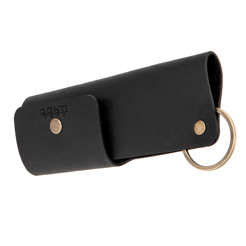 77140 латунь black Ключница Conti UOMO (черный/14*5,5*3/натуральная кожа/Conti Uomo)