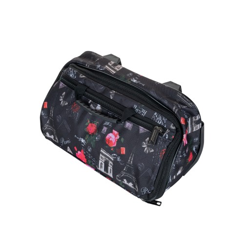 М-40-2 Сумка на колесах дизайн париж (фиолетовый/34*58*17/текстиль/NTL Continent)