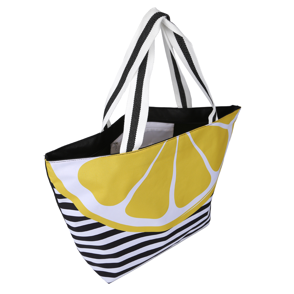 CB8-10 FABRETTI Сумка полиэстер (Жёлтый/чёрный/38*36*19/полиэстер)