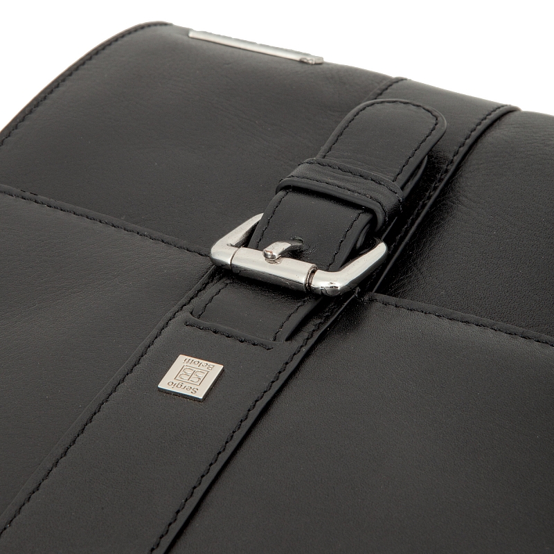 9620 VT (Genoa black) Планшет Sergio Belotti (черный/28*21.5*5/натуральная кожа/Sergio Belotti)