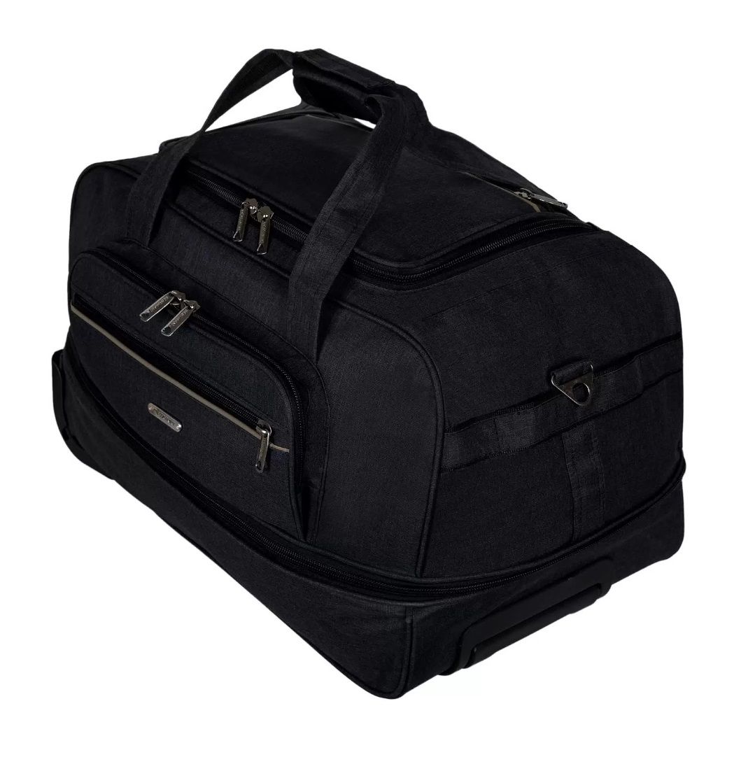 М-59 Сумки на колесах катионик черный (Черный/56*33*35/катионик/78 литров/NTL Continent)