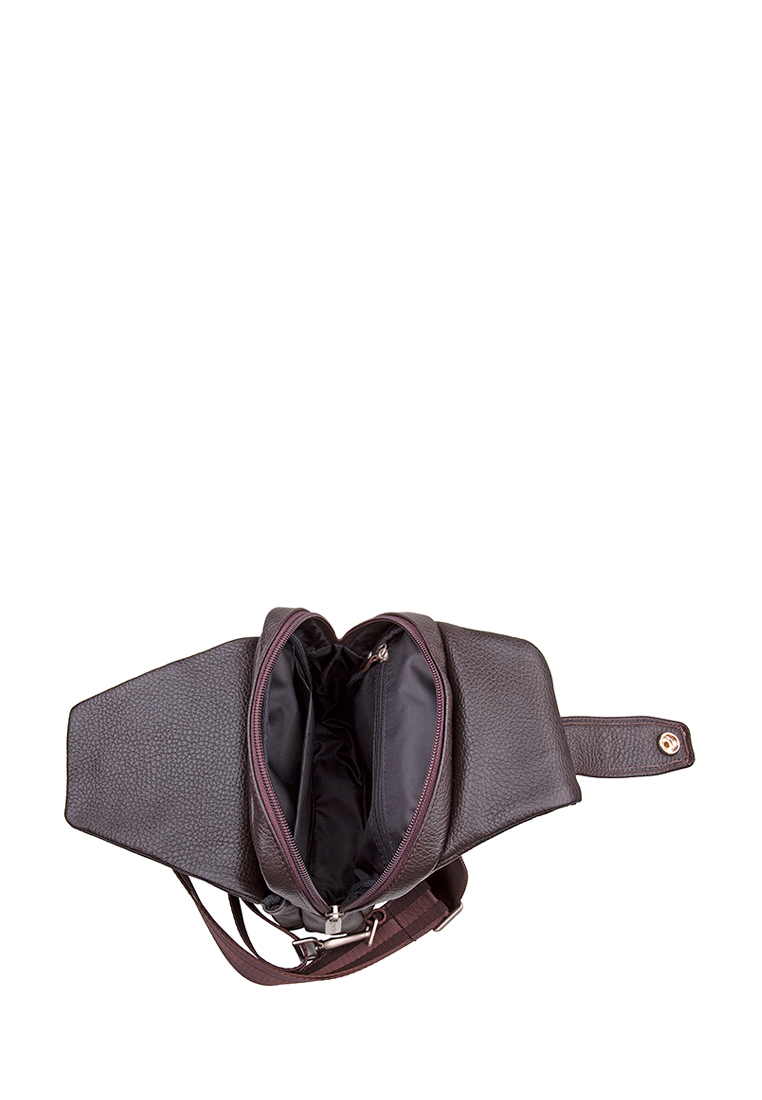 75832 Рюкзак АЛАН DENVER кожа шоколад	 (Коричневый/17*21*8/натуральная кожа/R.Blake)