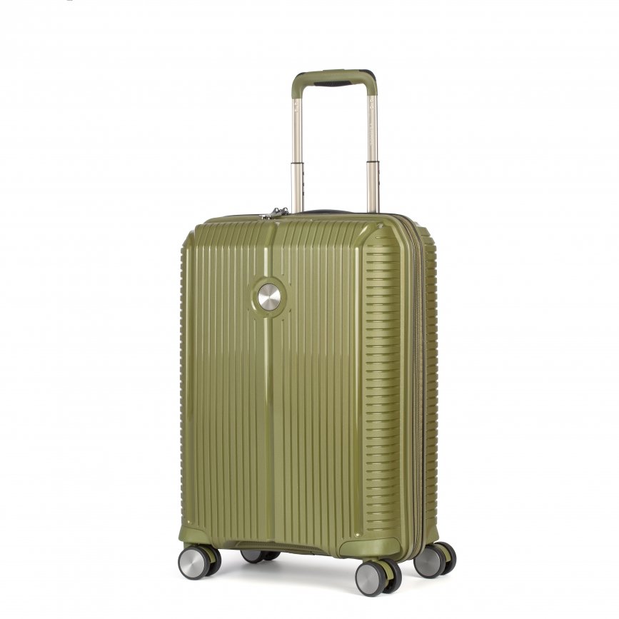 GM19006W19 (deep lichen green) Чемодан-тележка Verage (Зелёный/55*38*20/полипропилен/S/2,5 кг/Verage)