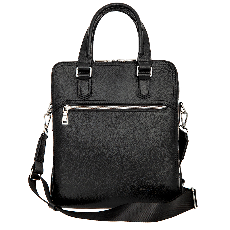 7051 (Napoli black) Планшет Sergio Belotti (черный/26*32*8/натуральная кожа/Sergio Belotti)