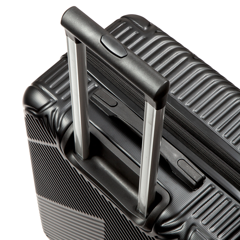 GC AT201-24 black Чемодан-тележка Gianni Coni (черный/47*66*26/АБС пластик/M/3,7 кг/Gianni Conti )