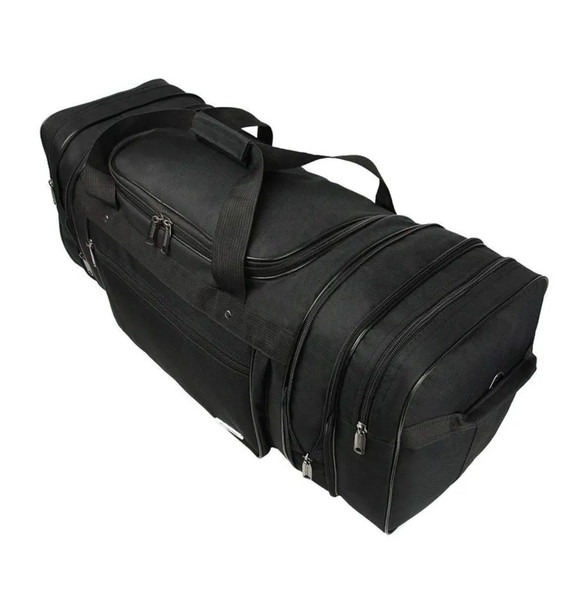 М-212р-1 Сумка спортивная катионик черный (черный/55*28*23/катионик/NTL Continent)