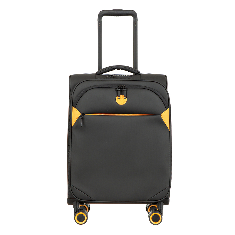 GM20077W18.5 black Чемодан-тележка (Verage) (черный/37*55*20/полиэстер 100*150D/S/Verage)